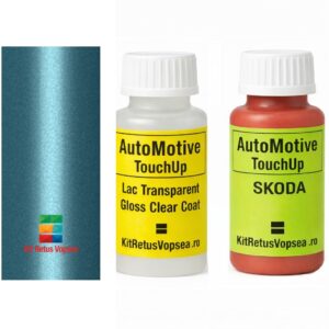 Kit corector vopsea cu pensula Skoda Roomster SKO9444 (Modra Miami), SKO9444, 9444, C4C4, F5T, LF5T, 55743