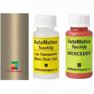 Kit corector vopsea cu pensula Mercedes S-Klasse MB043 (Designo Chablis), MB043, 0043, 043, DB043