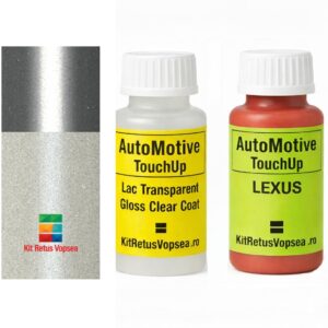 Kit corector vopsea cu pensula Lexus SC430 LEX2KF (Comb. of 070/1F2), LEX2KF, 2KF