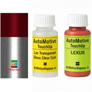 Kit corector vopsea cu pensula Lexus SC430 LEX2KM (Comb. of 3R1/1F2), LEX2KM, 2KM