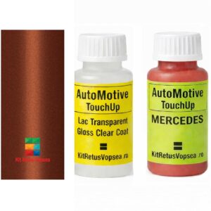 Kit corector vopsea cu pensula Mercedes SL-Klasse MB020 (Designo Orange), 20700, MB020, 0020, 020, DB020