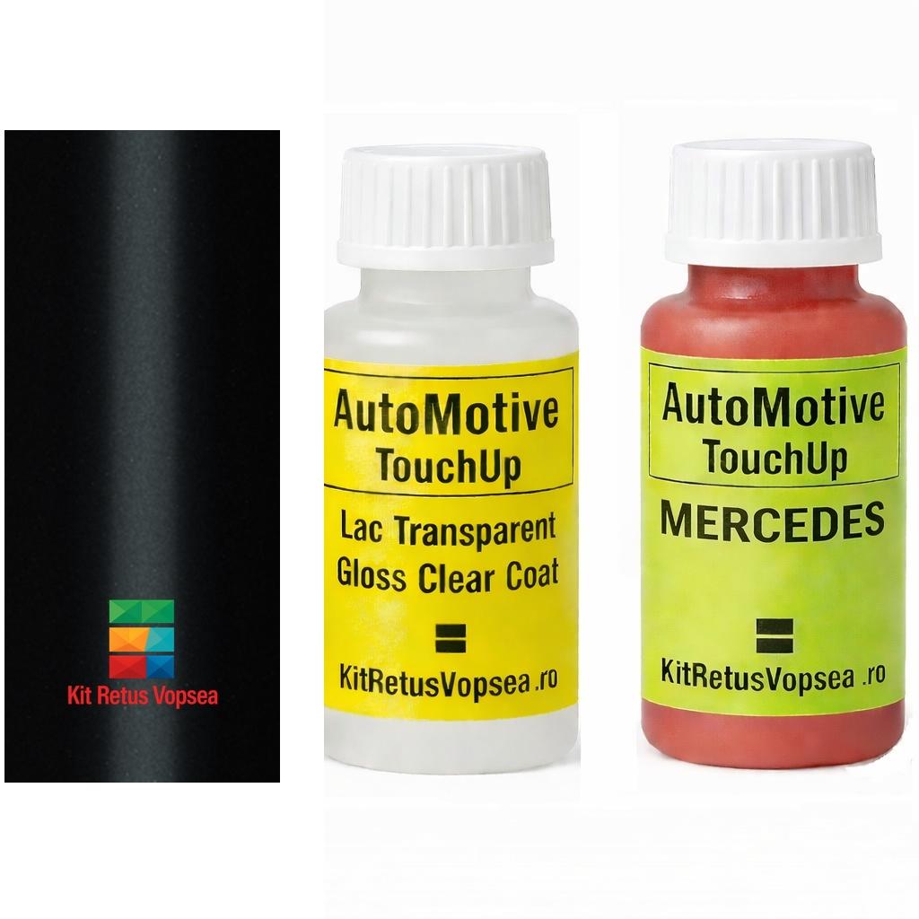 Kit corector vopsea cu pensula Mercedes SL-Klasse MB056/MB (Designo Magno Nachtschwarz (Matt Body)), MB056/MB, 0056, 0-056, 056, DB056, DB056/MB