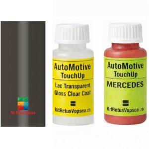 Kit corector vopsea cu pensula Mercedes SL-Klasse MB6164 (Dark Olive Green Magno), MB6164, 6164, 6-164, 164