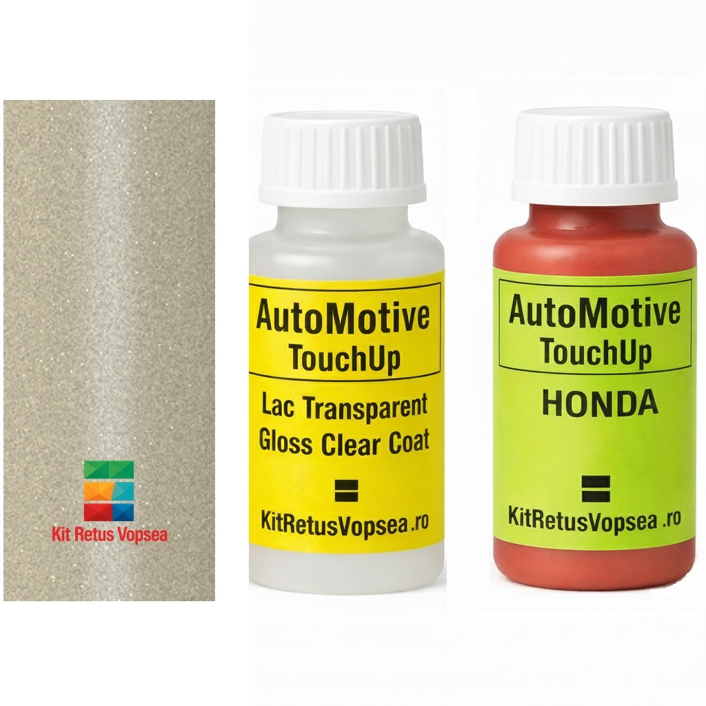 Kit corector vopsea cu pensula Honda STEP WAGON HON9677 (Premium Hidamari Ivory), HON9677, YR582P, YR-582P