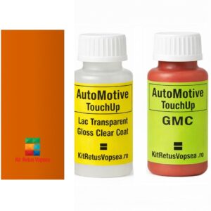 Kit corector vopsea cu pensula GMC Safari GMC85:89T (Tangier Orange), GMC85:89T, GMA85:89T, 89, WA9013