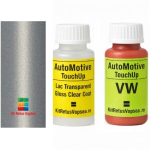 Kit corector vopsea cu pensula Volkswagen Santana VW90046 (Prata Light), VW90046, 8F, 8F8F, E7R, LE7R