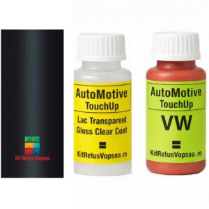 Kit corector vopsea cu pensula Volkswagen Santana VW90055 (Cinza Stone), VW90055, 136, 7W