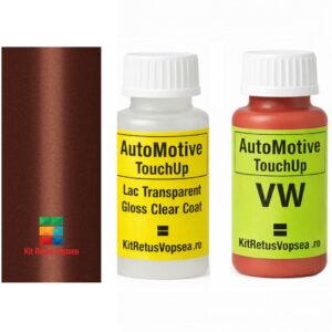 Kit corector vopsea cu pensula Volkswagen Santana VW91099 (Vermelho Cobre), VW91099, 150, RB, VWSA9199, 3137