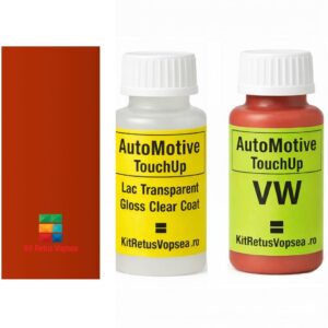 Kit corector vopsea cu pensula Volkswagen Saveiro VW20009 (Laranja Canyon), VW20009, D4D4, LI2Z
