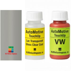 Kit corector vopsea cu pensula Volkswagen Saveiro VW70015 (Flex Cinza Perl), VW70015