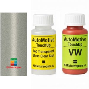 Kit corector vopsea cu pensula Volkswagen Saveiro VW91095 (Branco Perola), VW91095, 156, 8040, L8040, VWSA9195, 3133