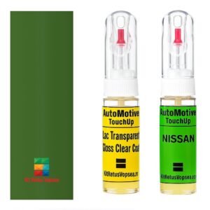 Kit retus vopsea touch-up Nissan Serena NIS03C (Irish Post Office Green), NIS03C, 03C