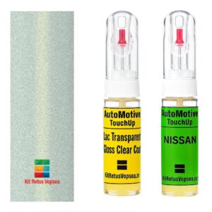 Kit retus vopsea touch-up Nissan Serena NISQAX (Greenish White), NISQAX, QAX