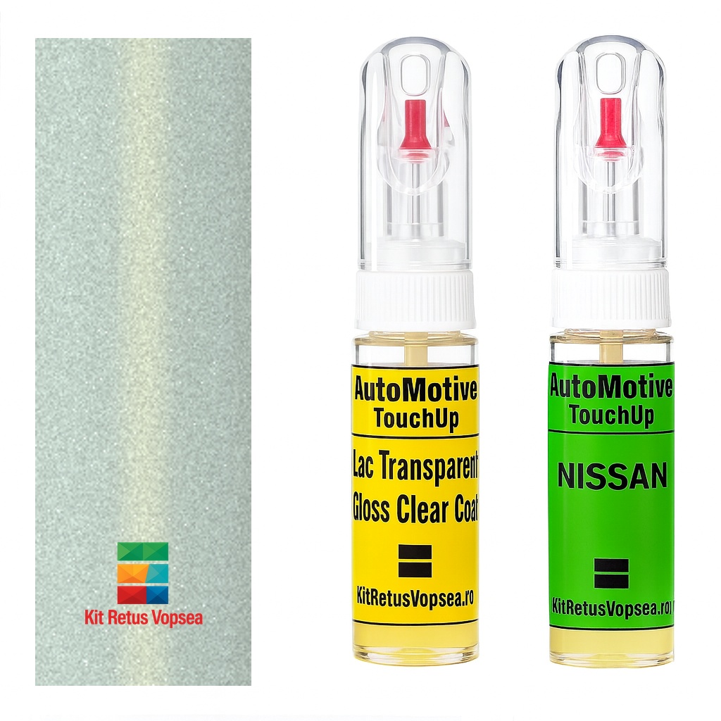 Kit retus vopsea touch-up Nissan Serena NISQAX (Greenish White), NISQAX, QAX