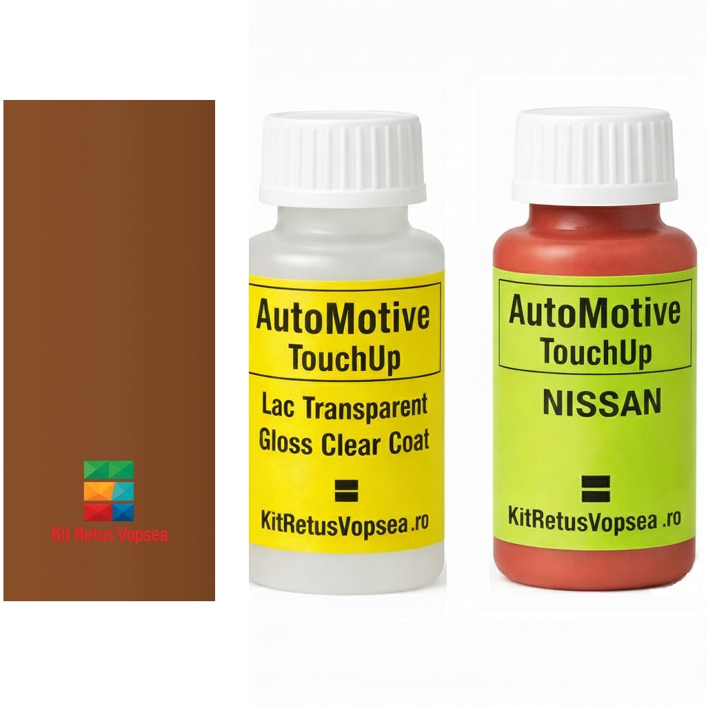 Kit corector vopsea cu pensula Nissan Skyline NIS3021 (Red), NIS3021, A03-W2