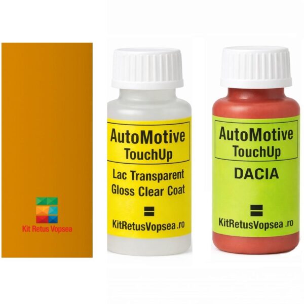 Kit corector vopsea cu pensula Dacia Solenza DAC1000 (Galben Sport) ,DAC1000, 041A, 40011