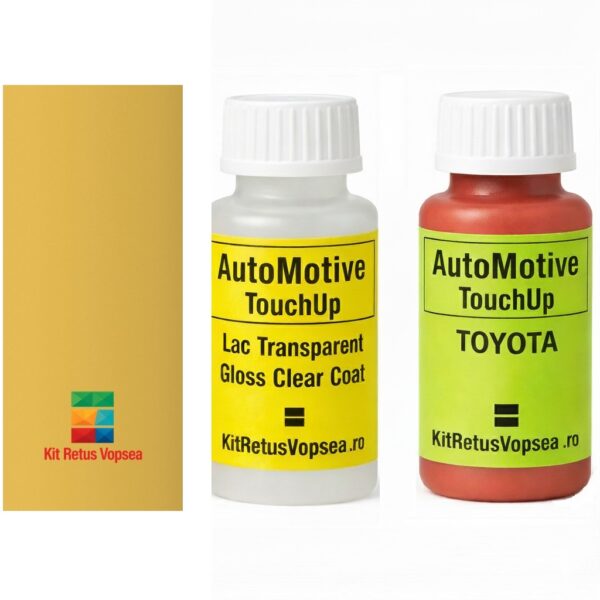 Kit corector vopsea cu pensula Toyota Soluna TOY10013 (Dakkar Yellow), TOY10013, K2-573-510