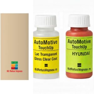 Kit corector vopsea cu pensula Hyundai Sonata HY1106 (Ivory Light), HY1106, OT