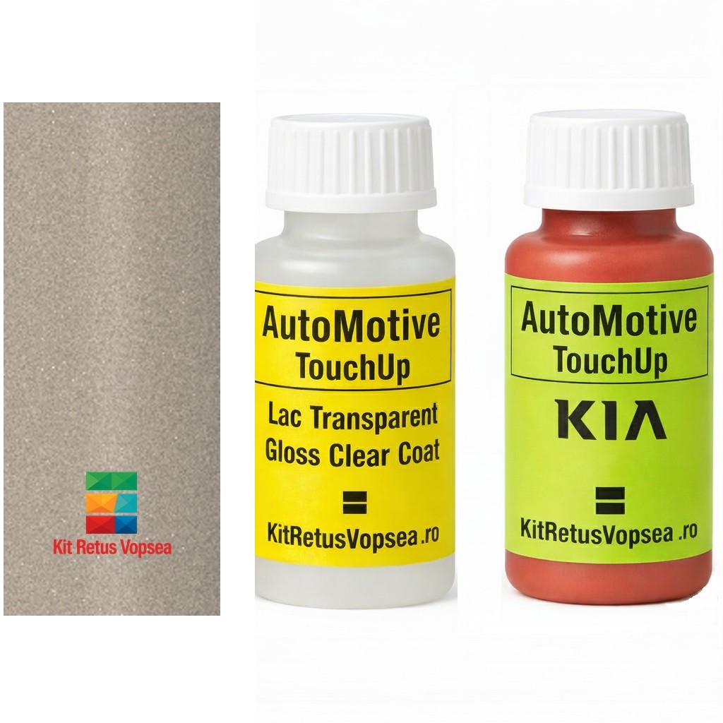 Kit corector vopsea cu pensula Kia Sorento R KIA9832 (Muscle Beige), KIA9832, MBA