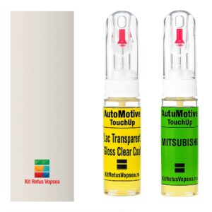 Kit retus vopsea touch-up Mitshubishi Space Star MIT4541 (St. Moritz White), MIT4541, W41, AC11141