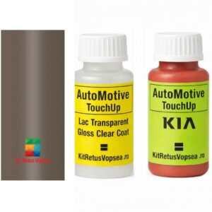 Kit corector vopsea cu pensula Kia Spectra KIA8005 (Med. Beige), KIA8005, ROKKIA8005