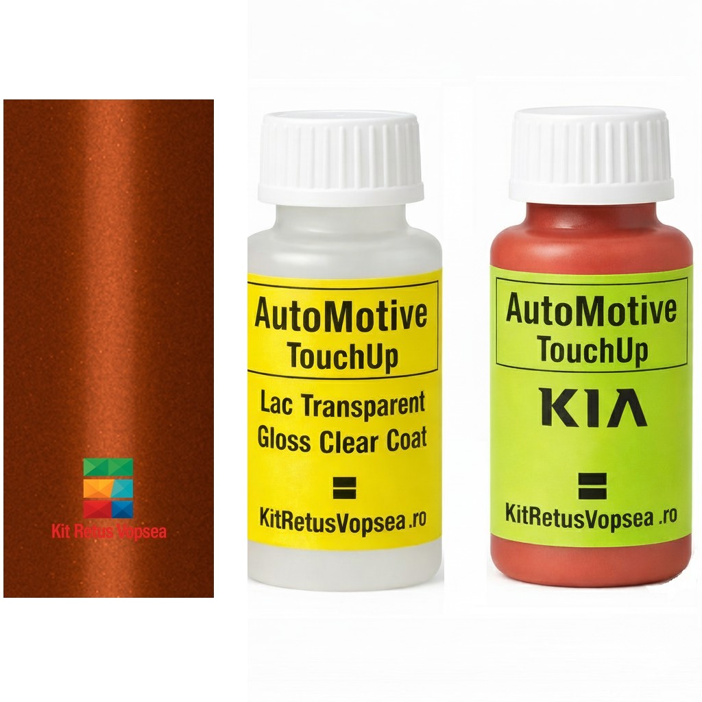 Kit corector vopsea cu pensula Kia Spectra KIA9203 (Sunset Orange), KIA9203, O6