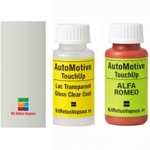 Kit corector vopsea cu pensula Alfa Romeo Spider AR296:07 (Bianco Ghiaccio), AR296:07, 296, 296/A, 91321, 926659