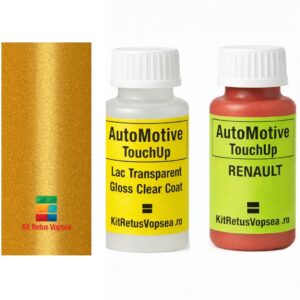 Kit corector vopsea cu pensula Renault Spider R535 (Jaune Sport) ,R535, 535