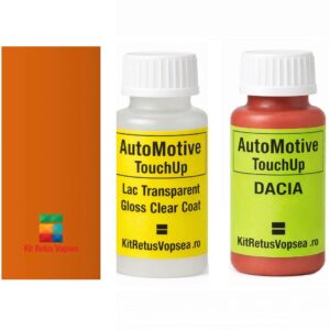 Kit corector vopsea cu pensula Dacia Spring DAC2000 (Orange) ,DAC2000, 825001, BU0918