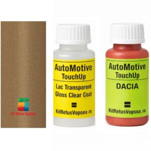 Kit corector vopsea cu pensula Dacia Spring DACHNY (Beige Safari) ,DACHNY, HNW, HNY