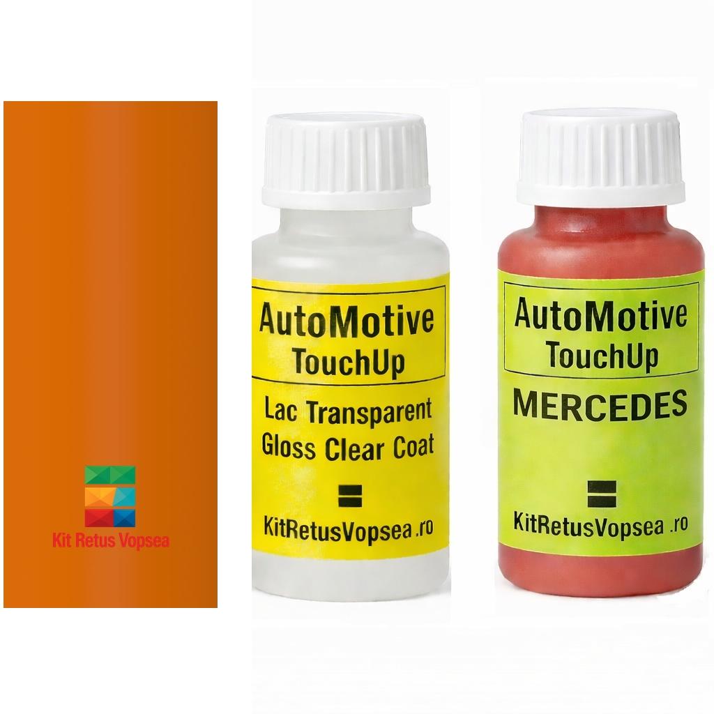 Kit corector vopsea cu pensula Mercedes Sprinter MB2603 (Deep Orange), 20580, 081864, MB2603, 2603, DB2603, 603