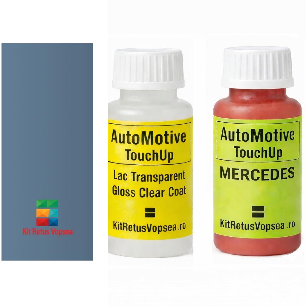 Kit corector vopsea cu pensula Mercedes Sprinter MB5519 (Taubenblau), 55079, 089389, MB5519, 5519, DB5519