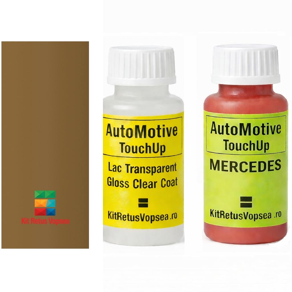 Kit corector vopsea cu pensula Mercedes Sprinter MB8457 (Gruenbraun), 81249, 089447, MB8457, 8457, DB8457