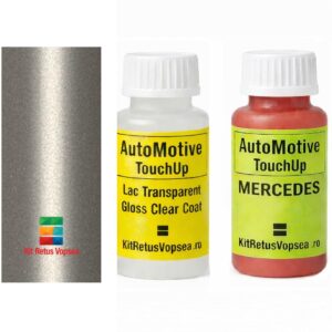 Kit corector vopsea cu pensula Mercedes Sprinter MB9764 (Perlsilber), MB9764, 764, 9764, DB9764