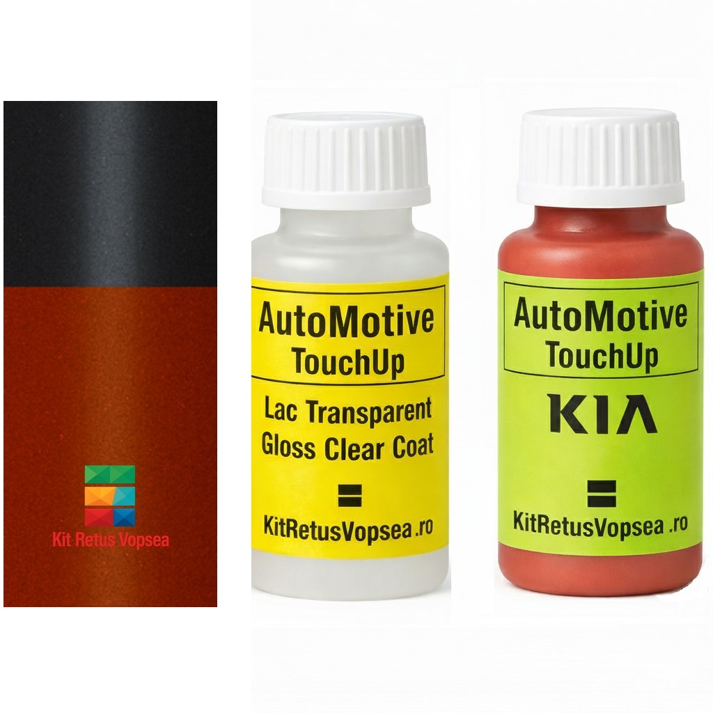 Kit corector vopsea cu pensula Kia Stonic KIAAAX (Comb. of ABT/ARG), KIAAAX, AAX