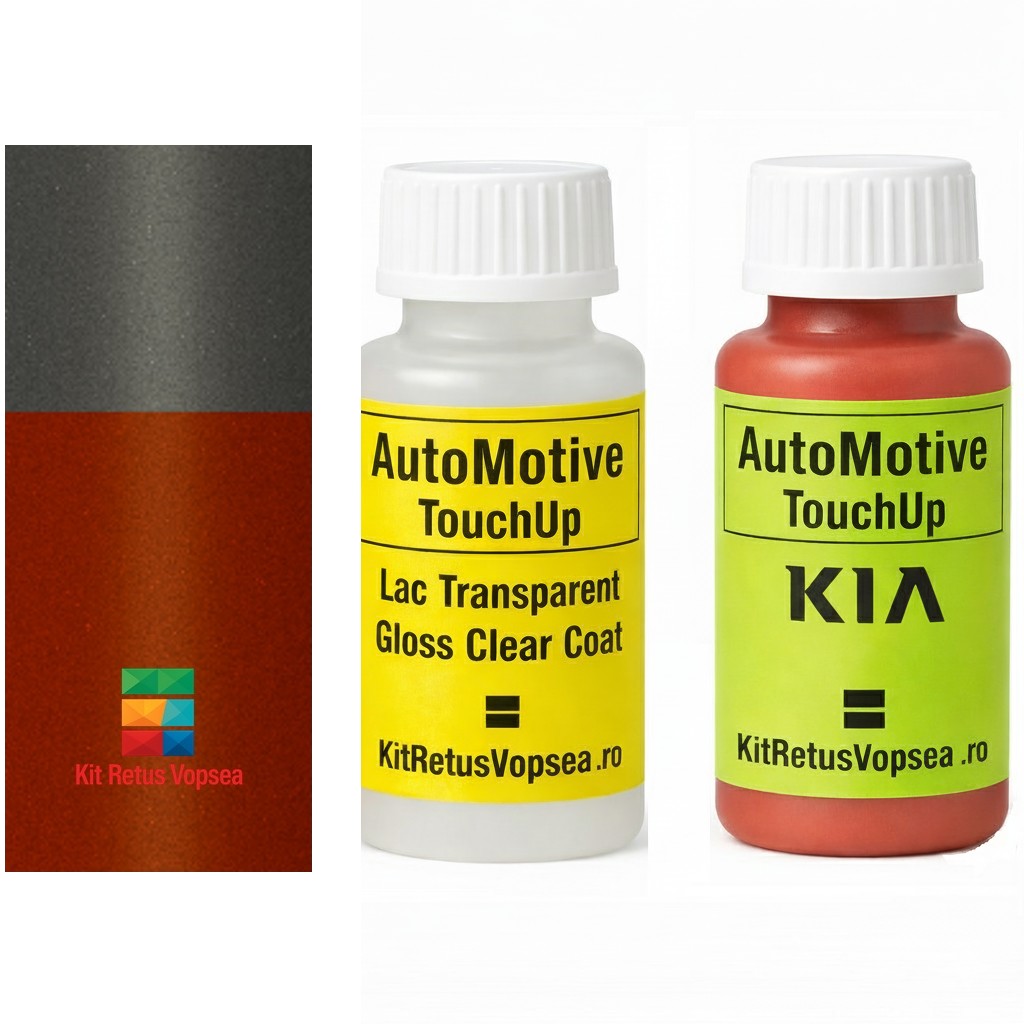Kit corector vopsea cu pensula Kia Stonic KIAAUR (Comb. of URG/ARG), KIAAUR, AUR