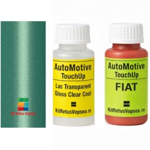 Kit corector vopsea cu pensula Fiat Strada FI323:01 (Verde Mistral), FI323:01, 323