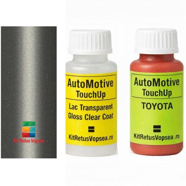 Kit corector vopsea cu pensula Toyota Supra TOY1B9 (Quick Silver), TOY1B9, 047, 1B9, K98, TAU9755, PTAA, PTBL