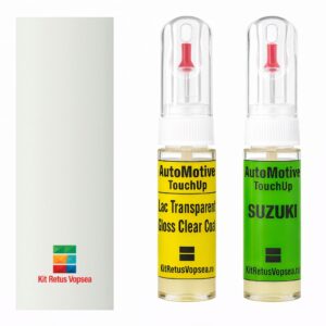 Kit retus vopsea touch-up Suzuki Swift SUZZGS (Wheel White), SUZZGS, ZGS
