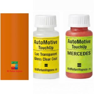 Kit corector vopsea cu pensula Mercedes T-Klasse MB2603 (Deep Orange), 20580, 081864, MB2603, 2603, DB2603, 603
