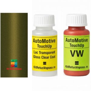 Kit corector vopsea cu pensula Volkswagen Taigo VWLD6J (Visual Green), VWLD6J, D6J, LD6J, L-D6J