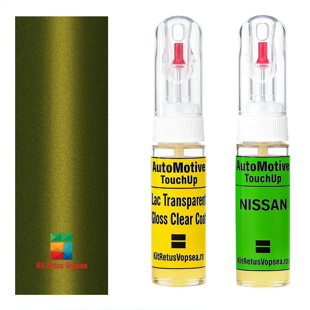 Kit retus vopsea touch-up Nissan Terrano NISJT3 (Yellowish Green), NISJT3, JT3