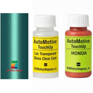 Kit corector vopsea cu pensula Honda That's HON9637 (Crystal Turquoise), HON9637, BG52M, BG-52M