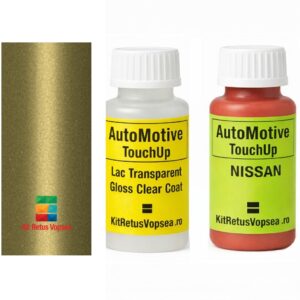 Kit corector vopsea cu pensula Nissan Tiida NISE32 (Greenish Gold), NISE32, E32