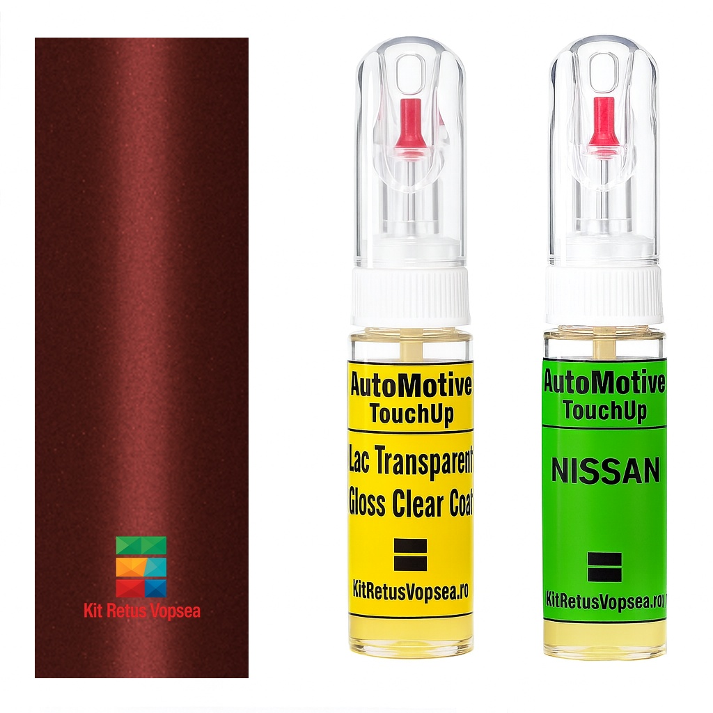 Kit retus vopsea touch-up Nissan Titan NISA14 (Berry), NISA14, A14