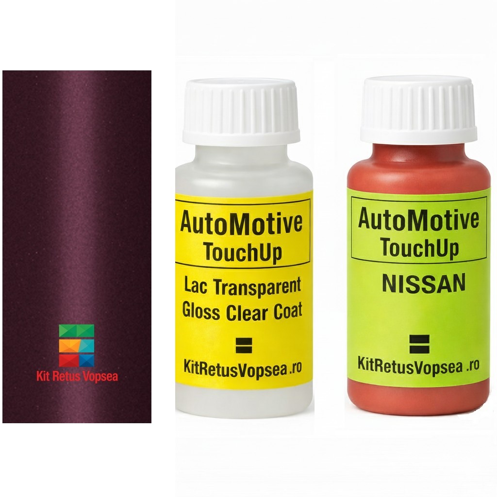 Kit corector vopsea cu pensula Nissan Tone NISL31 (Reddish Purple), NISL31, L31