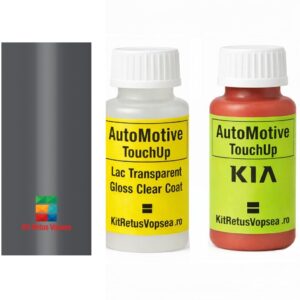 Kit corector vopsea cu pensula Kia Towner KIA7010 (Smoke Gray), KIA7010, 44, ROKKIA7010