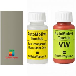 Kit corector vopsea cu pensula Volkswagen Transporter VWL345 (Lichtgrau), 70059, 014192, VWL345, L345, 9703, A7