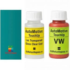 Kit corector vopsea cu pensula Volkswagen Transporter VWL59P (Tuerkisblau), 05018, 044133, VWL59P, 59P, 9528, L59P