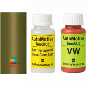 Kit corector vopsea cu pensula Volkswagen Transporter VWL5F6 (Warm Green), VWL5F6, 5F6, L5F6, L-5F6, M7M7, M7
